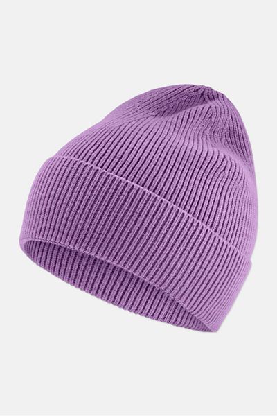 Tchibo Women Knitted Hat 21 Cm, Purple