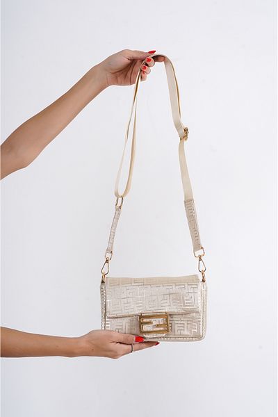 Capone Outfitters Ibiza Satin Labyrinth gemusterte Damentasche