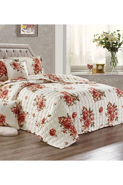 Generic Compressed Comforter Set Twin Size Tow color, 4 Pieces, Single Size 160x210cm G3