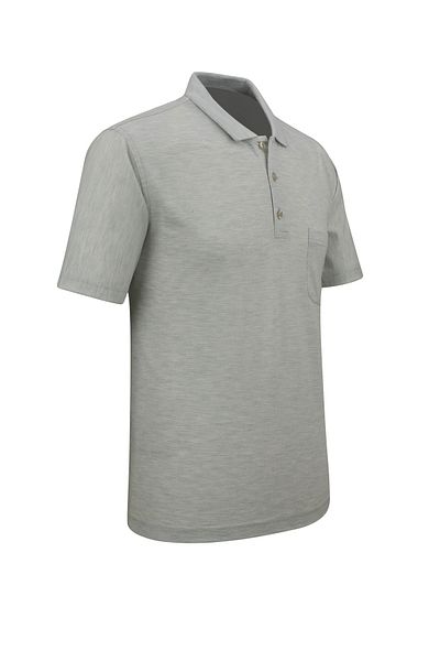 Çizgi Triko Ανδρικό μπλουζάκι Polo Neck Classic Fit με τσέπη - 5113