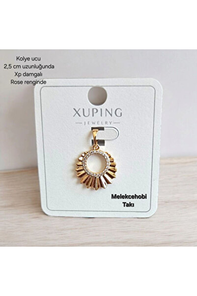 XUPING JEWELRY Melekcehobi Takı Xuping Marka Rose Gold Kolye Ucu