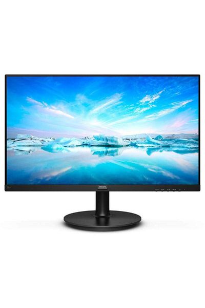 Philips Monitor VA LED Philips 21.5" 221V8/00, Full HD (1920 x 1080), VGA, HDMI, 75 Hz (Negru)