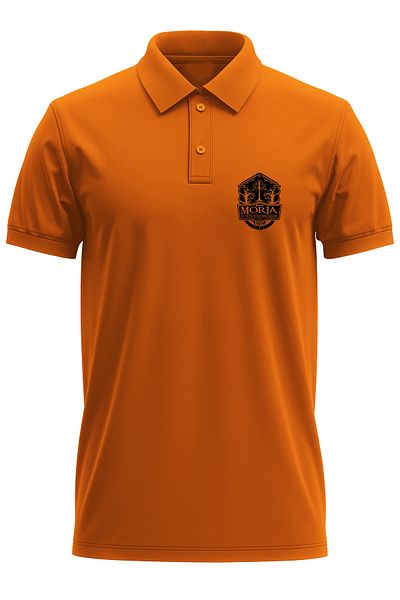 remonz Moria Printed 100% Cotton Regular Fit Polo Neck T-Shirt