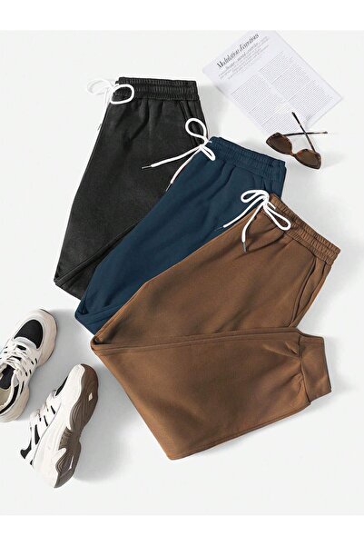 EYAX MODA Pantaloni de sport din 3 piese