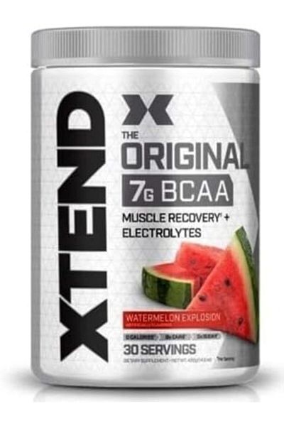 Scivation XTEND Original BCAA Powder Watermelon Explosion ZERO CALORIE, ZERO CARB, ZERO SUGAR - Post Workout M