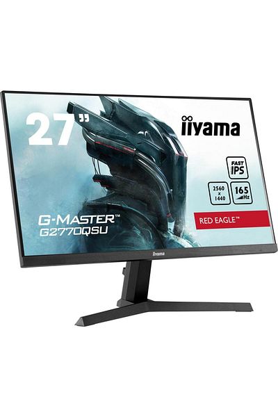 IIYAMA Monitor Gaming Fast IPS LED iiyama 27" G2770QSU-B1, QHD (2560 x 1440), HDMI, 165 Hz, 0.5 ms (Negru)
