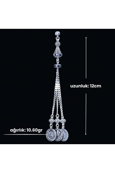 TESBİHCİBABA Ottoman Tughra Design Rosary Tassel