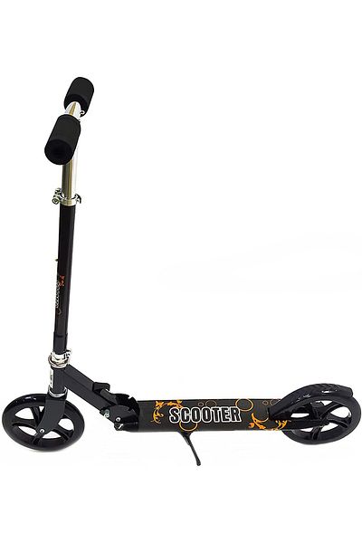 Generic Foldable Kick Scooters for Kids, Ages 6-12, Big Wheels, Adjustable Handle, Rear Fender Brake