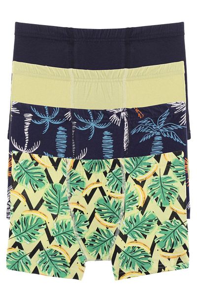 Tom John Boxer pentru baieti Pachet 5 Chelner Lycra MIXCOLOR