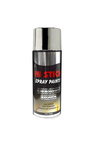 Stick Hi Silver Chrome Spray Paint 240 gram