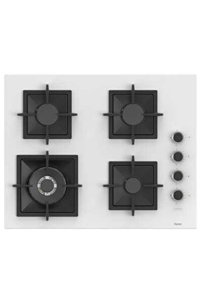 Ferre Fryart&steamart Sc Serisi Wok'lu Beyaz 3'lü Ankastre Set ( Xe64cb-sc406-d064 )