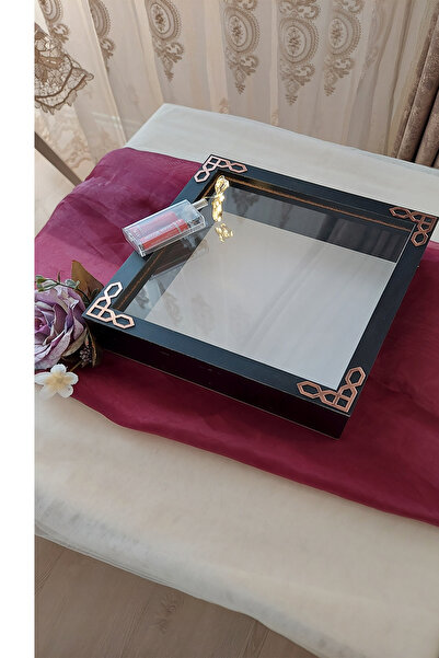 Verda Çerçeve 25x25 Cm Ledli Beyaz Isimsiz Derin Gül Çerçevesi! Gül Kutusu! H...