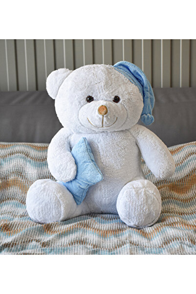 Özgüner Oyuncak Yastıklı Uyku Arkadaşı 80 Cm Peluş Ayıcık, Oyun ve Uyku Arkad...