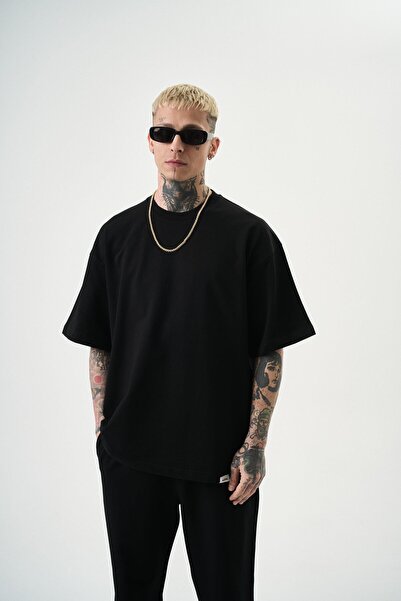 Respire Tricou de bază pentru bărbați Adidas negru