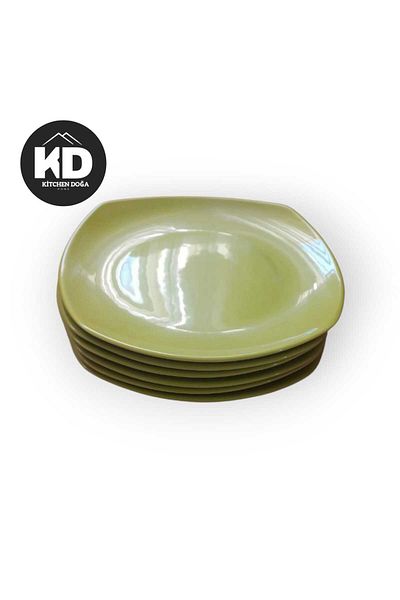 Kütahya Porcelain 6 Ad 26 cm Service Presentation Plate