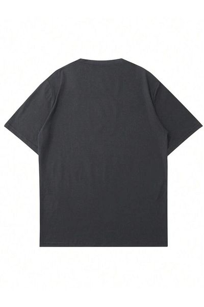 trendgar Μπλουζάκι με στάμπα Fume Hi unisex oversize
