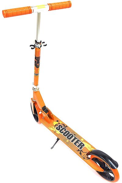 Generic Foldable Kick Scooters for Kids, Ages 6-12, Big Wheels, Adjustable Handle, Rear Fender Brake