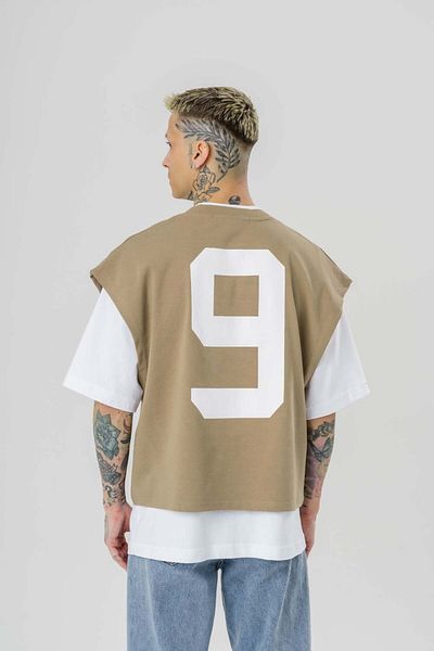 go gang own Σετ 2 τεμαχίων 9Riot Premium Oversize Crop και T-shirt