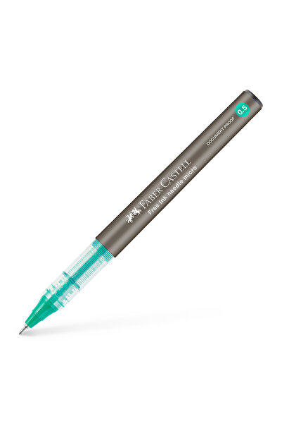 Faber Castell Ac de cerneală fără role 0,5 mm verde Faber-Castell