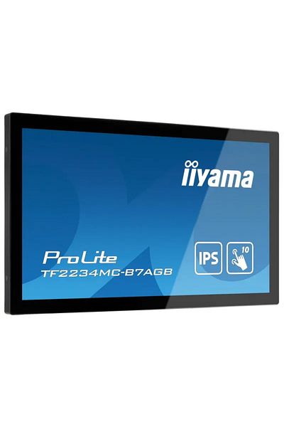 IIYAMA Monitor IPS LED iiyama 22" TF2234MC-B7AGB, Full HD (1920x1080), VGA, HDMI, DisplayPort, ecran tactil