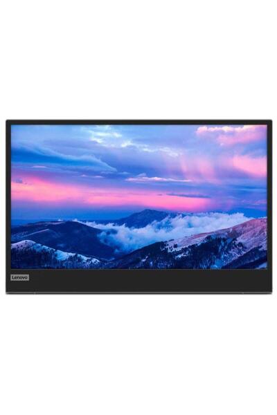 LENOVO Monitor Portabil IPS LED Lenovo 15.6" L15, Full HD (1920 x 1080), USB (Argintiu)