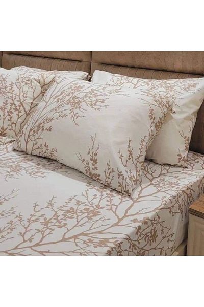 Sophia Bedding WildCotton Natural softness with 100% Egyptian cotton in a 5-piece bedding set.