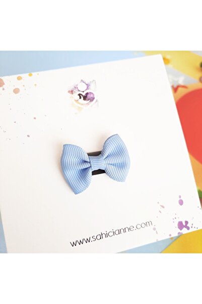 Sahici Anne Mini fundita de păr fără păr, 3 cm - Bluebird Blue