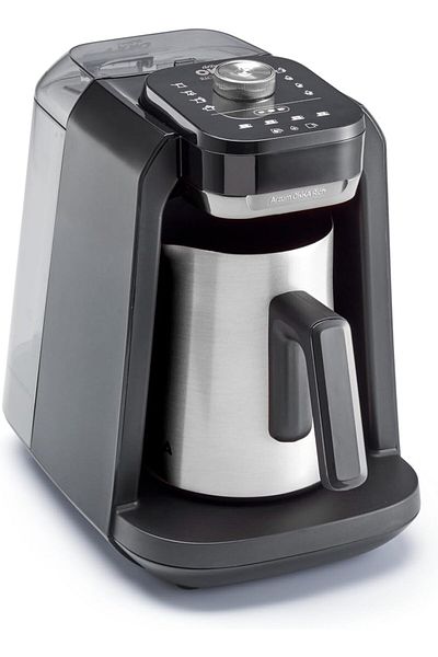 Arzum Okka Rich Pro Plus Turkish Coffee Machine with Water Tank OK0038-05 Chrome