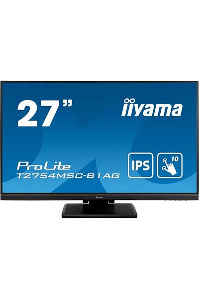 IIYAMA Monitor IPS LED iiyama ProLite 27" T2754MSC-B1AG, FullHD (1920x1080), VGA, HDMI, Touchscreen