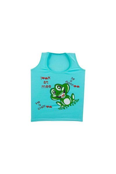 Nicoletta Tricou pentru fete cu bretele late imprimate 5 pachete Lycra Mixcolor