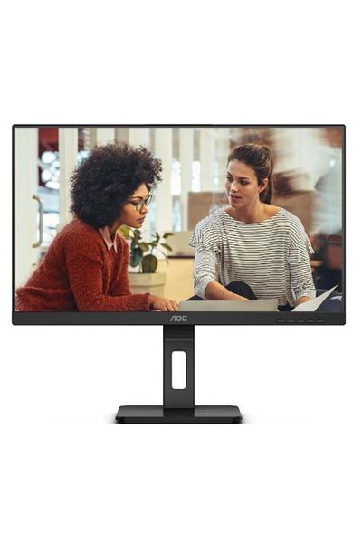 Aoc Monitor IPS LED AOC 27" 27E3QAF, Full HD (1920 x 1080), VGA, HDMI, DisplayPort, Boxe, Pivot (Negru)