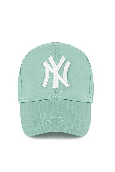 Eke Tekstil Pălărie unisex 3 bucăți Beisbol Team brodate mentă-liliac-roz