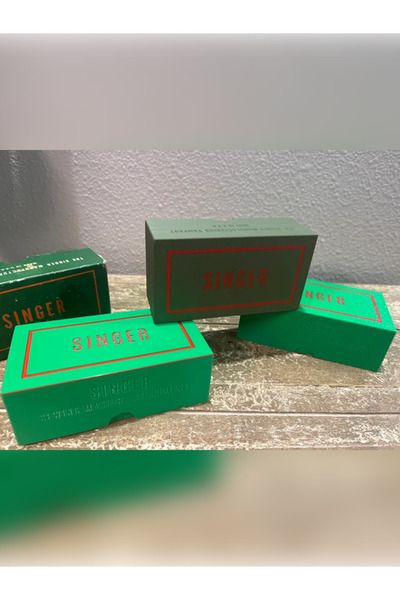 Morpiko Dikiş Makinesi Aksesuar Kutusu, Masura , Düğme, İğne, Makine Ayağı Ku...