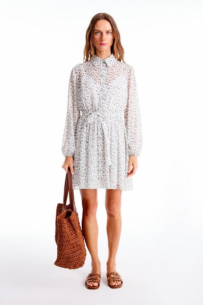 Perspective Rochie mini cu flori Blue Beccas Regular Fit
