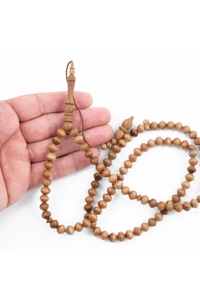 LapisDo Mango Tree 99 Wheel Cut 7.5X6.5Mm Prayer Rosary