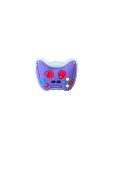 OZN AKSESUAR Ledli Oyun Konsol Terlik Süsü Üç Boyutlu/Işıklı Oyun Kolu 3D Charm