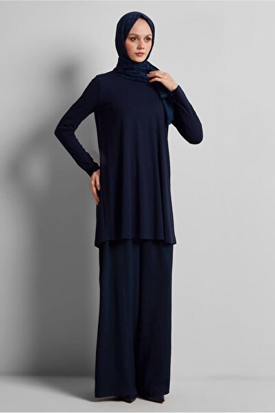 Alvina 45480 Model Crew Neck Tuniki