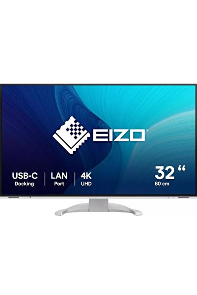 Eizo Monitor IPS LED EIZO 31,5" EV3240X-WT, UHD (3840 x 2160), HDMI, DisplayP...