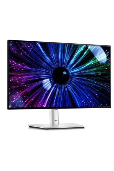Dell Monitor IPS LED Dell UltraSharp 23.8" U2424HE, Full HD (1920 x 1080), HDMI, 120 Hz, 5 ms (Argintiu)
