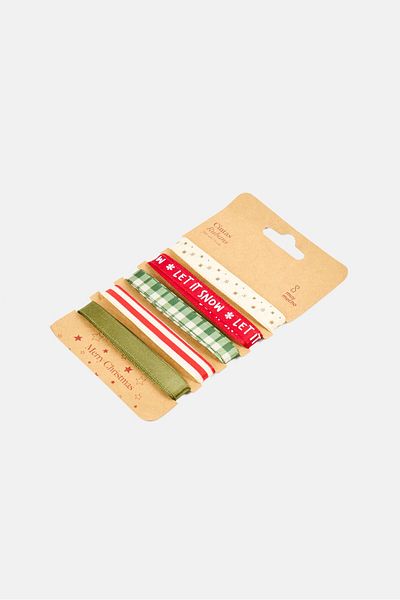 Muy Mucho 5 Pcs Ruban Ribbons 200cm, Multicolor