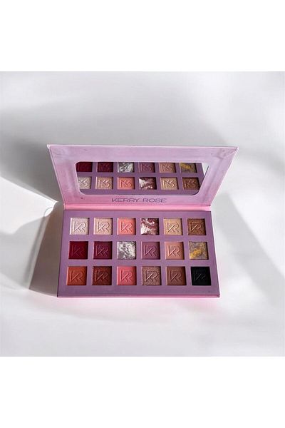 Kerry Rose 18 charming color eyeshadow for a fresh look