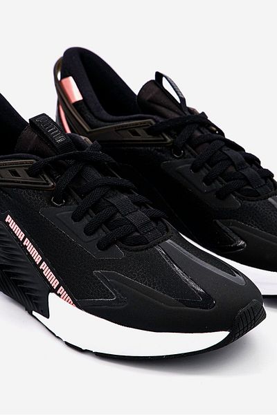 Puma Women Lace Up Provoke Xt Ftr Moto Running Shoes, Black