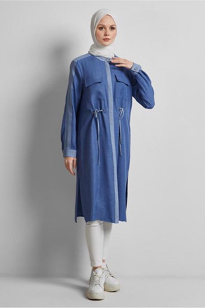 Alvina 45514 Numbered Tunic with Lace Detail