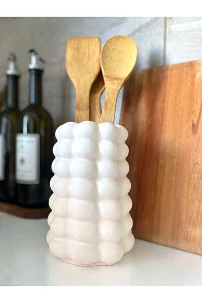 Nonno dekor Bubble Spoon Holder, Bubble Countertop Upright Spoon Holder ,Aesthetic Pinterest Spoon Holder,Decorative Organizer