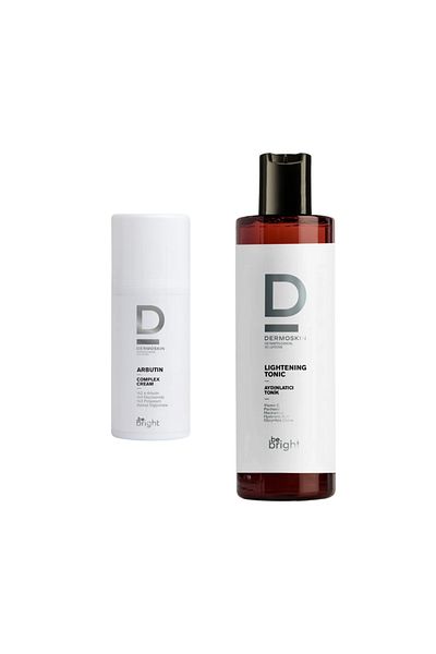Dermoskin Be Bright Arbutin Complex Cream 33ml Be Bright Brightening Tonic 200ml