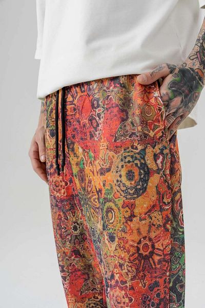 go gang own Ligya Step Waist Elastic Carrot Pants
