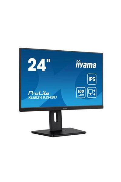 IIYAMA Monitor IPS LED iiyama ProLite 23,8" XUB2492HSU-B6, Full HD (1920 x 1080), HDMI, DisplayPort