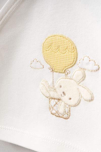 Bebitof Balloon Rabbit Patterned 5 Piece Newborn Hospital Outfit Set