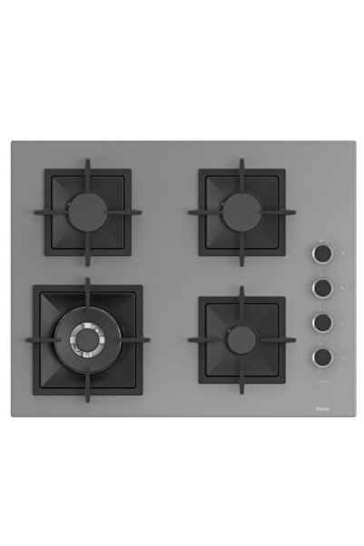 Ferre Fryart&Steamart Sc serisi Wok'lu Gri 3'lü Ankastre Set ( xe64cpr-sc408-d065 )