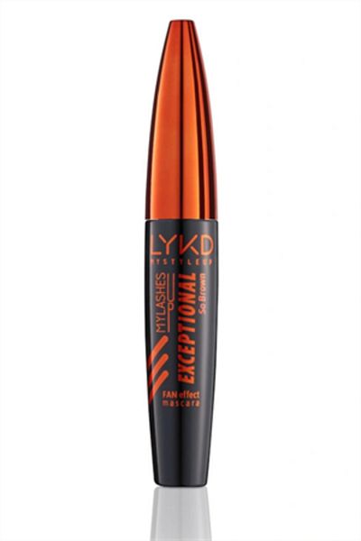 lykd Brown Exceptional Fan Effect & Curl Mascara - Fan Effect and Curling Mascara